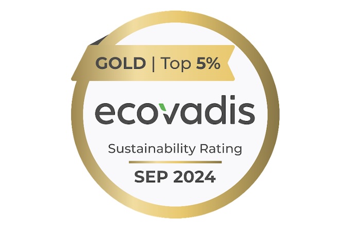 SANHA® draagt het EcoVadis Gold Zegel voor duurzaamheid